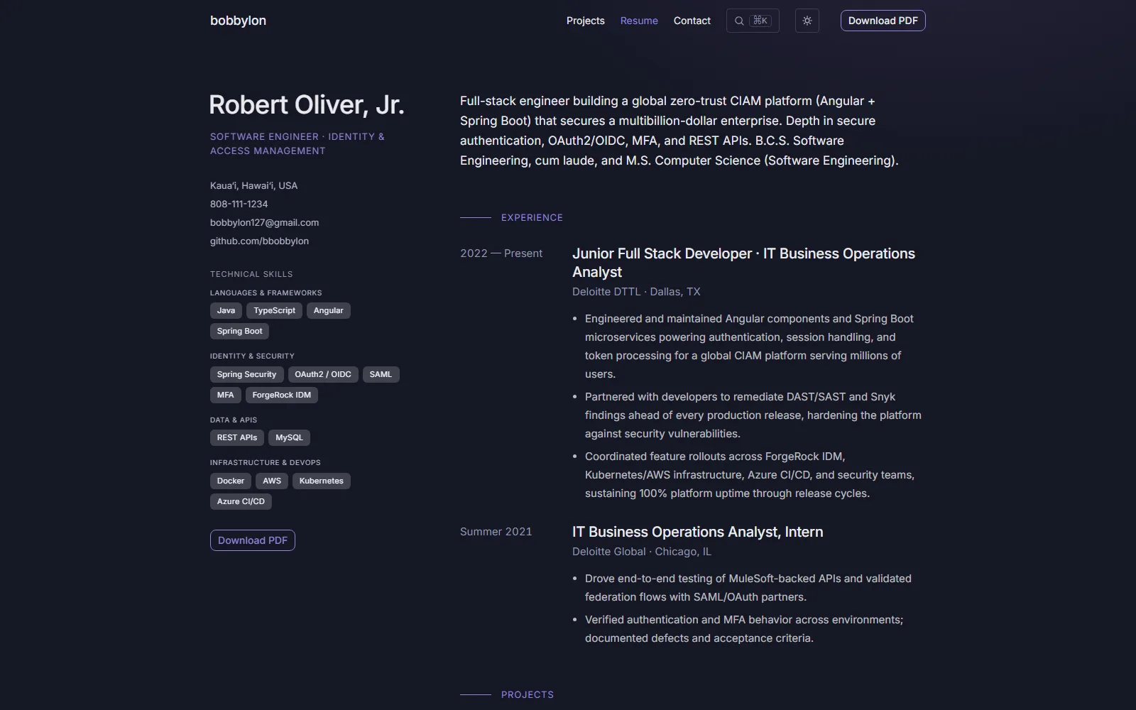 WebsiteHub screenshot